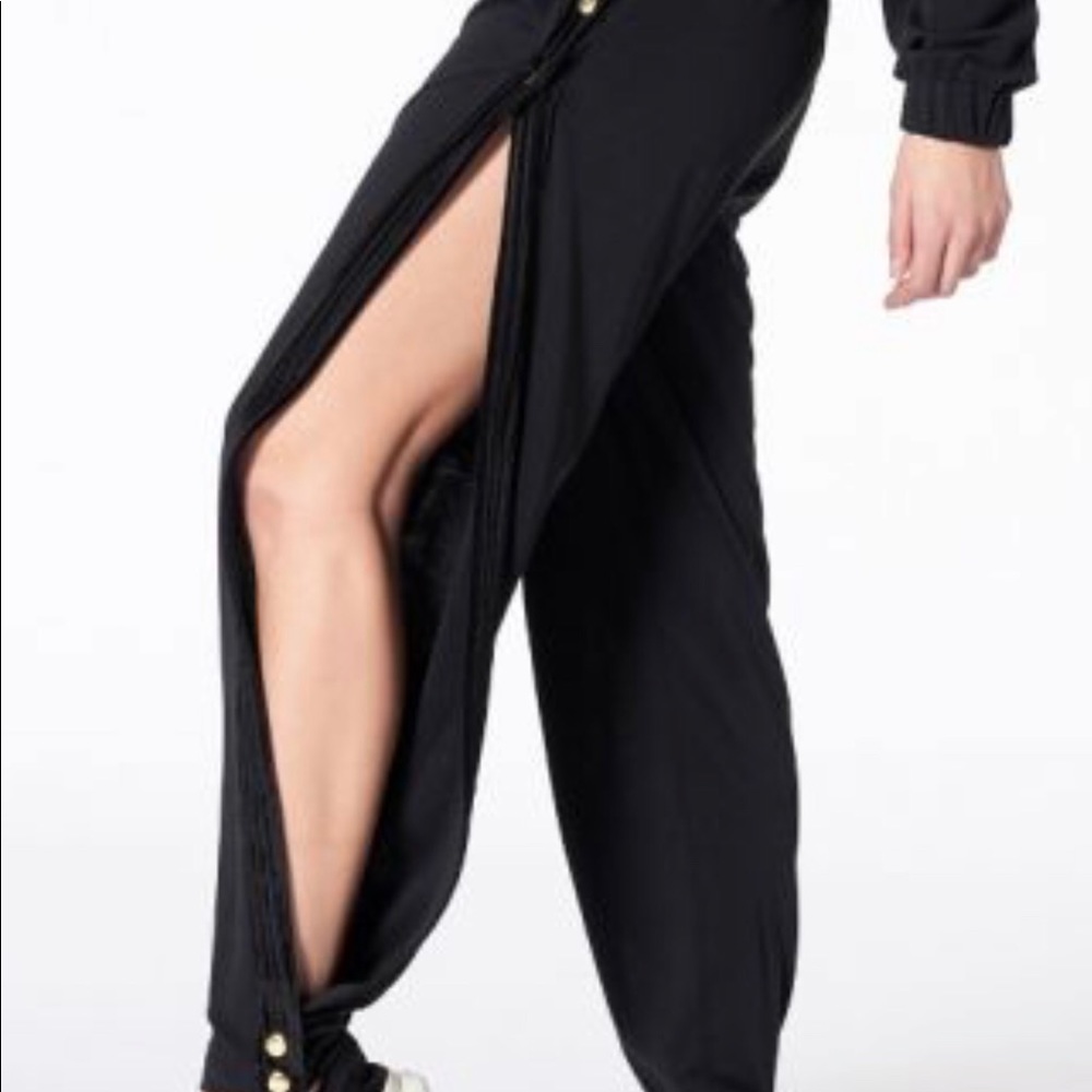 Split and snap pants